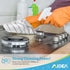 AIDEA Kitchen Towels, Absorbent Soft Dish Cloths for Home, Multi-Purpose Cleaning and Drying, 8PK, 12”x12”