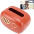 Countertops TITA-DONG Vintage Tissue Box, Retro Radio Shape Tissue Cover Box, Facial Tissue Holder Multifunctional