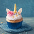 Unicorn Cupcake Topper Decoration Molds Set - MoldFun Unicorn Head, Horn, Ears, Rainbow Silicone Mould