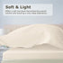 Set 4 Queen Size Bed Sheet - Piece Soft Microfiber Sheets with Deep Pockets, Cooling Technology, and Wrinkle-Free