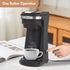 2 1 (6-14Oz), 800W in Single Serve Kcup Coffee Maker Fast Brew, Compact Design with Reusable Filter, One-Button Auto