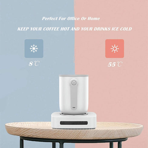 Miecux 2IN1,31 46 Cup Cooler-Coffee Warmer Desktop - Coffee Tea Drinks Mug Warmer Cooler Desktop Heating and Cooling