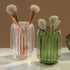 Gaolinci Countertop, Clear Tumbler Cup Makeup Brush Toothbrush Holder for Bathroom, Vanity, Desk and Bedside Table