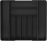Simple Houseware Expandable Kitchen Drawer Flatware Organizer in Black
