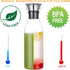 Karafu Glass Carafe with Lid, 50 Ounces Borosilicate Glass Pitcher for Hot/Cold Beverages