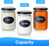Glass Candle Jars with Lid, 12 oz Wide Mouth Small Glass Jar, Set of 20