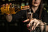 BARIANTTE Cocktail Jigger for Bartending, 2 oz 1 oz Japanese Measuring Shot Glass in Rose Gold