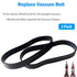 Hoover WindTunnel XL Pet Vacuum Cleaner Replacement Belt, fits models UH71105, UH71107, UH71100, UH71105DI, UH71120