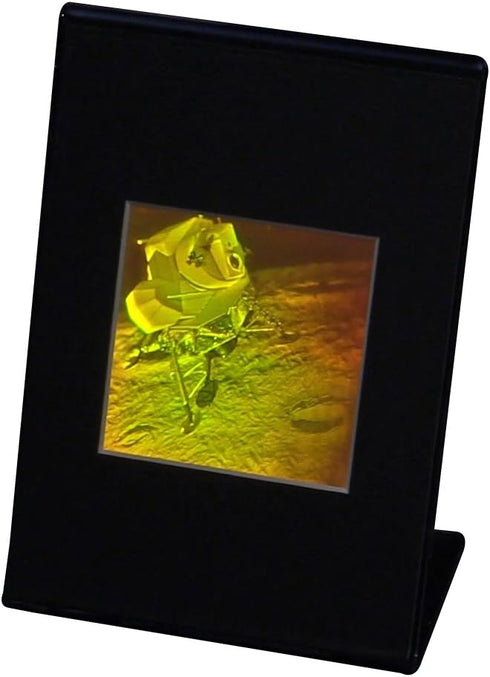 3D Lunar Lander Hologram DeskStand - Collectible Polaroid Photopolymer Film