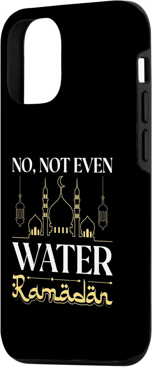 iPhone 15 No Not Even Water Fasting Mode Allah Islamic Muslima Ramadan Case