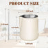 12oz Milk Frothing Pitcher, 304 Stainless Steel Cup with Clear Scale for Cappuccino Espresso Machine Accessories