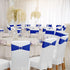 50PCS Spandex Chair Sashes Bows - Babenest Premium Stretch Chair Cover Band with Buckle Slider Universal Elastic Chair