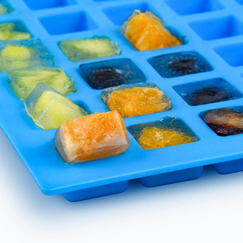 Square Silicone Candy Molds, Mini Silicone Molds for Hard Candy, Chocolate, Gummy, Caramel, Ice Cubes (2)