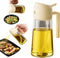 Generic 2 in 1 Olive Oil Sprayer & Dispenser Bottle 470ml/16oz Glass Spray