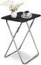 Garden 4 you Folding TV Tray Table,TV Dinner Table with Sturdy MDF