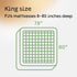 Niagara King Mattress Protector - Waterproof Premium Cover, Green Viscose Bamboo, 78x80, Non Noisy Cooling, Ultra