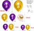 Purple Balloon Garland Arch Kit, 121 PCS Purple and Gold Party Decorations for Birthday, Graduation, Wedding