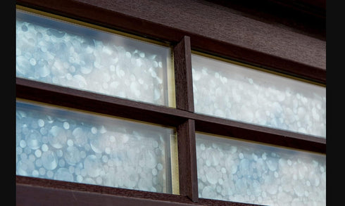 d-c-fix 346-0276 Self-Adhesive Privacy Glass Window Film, Pearl, 17" x 78" Roll