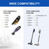 LANMU Upgraded Wall Mount Holder - Compatible with Shark IX141 IZ363HT IZ362H IZ562H Pet Cordless Vacuum