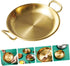 Amphora Stainless Steel Snack Plate for Housewarming, Fried Chicken Serving Tray, Camping Griddle