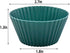 24 Pack Silicone Baking Cups, Reusable Non-Stick Muffin Liners in Standard Size for Baking (4 Colors).