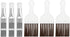 PATIKIL Air Conditioner Fin Comb, 3 Set Stainless Steel Condenser Fin Straightener & Cleaning Brush