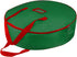 30" Christmas Wreath Storage Container Bag - Heavy Duty Ornament Wreath Container with Reinforced Handle and Double