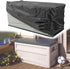 COOSOO Deck Box Cover Waterproof Heavy Duty Patio Ottoman Cover All Weather Protection Outdoor Large Deck Cover