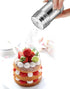 Stainless Steel Sugar Shakers, Dust-proof Spice Salt Pepper Organizer Container