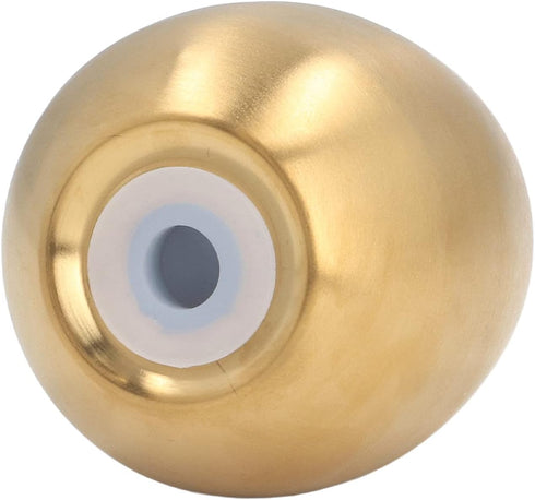 Spice Shaker, Stainless Steel Egg Shaped Spice Jar Pepper Shaker for Home and Kitchen Utensils (Gold)