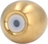 Spice Shaker, Stainless Steel Egg Shaped Spice Jar Pepper Shaker for Home and Kitchen Utensils (Gold)