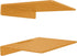 3mm 6.5 inch, 1pcs) Small Floating Shelf Thick, Wall Shelf, Metal Floating Shelves for Echo, Cameras, Small Speaker