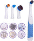 Electric Cleaning Brush with 4 in 1 Brush Heads, Cordless Motorized Brush for Bathroom, Kitchen & Tile