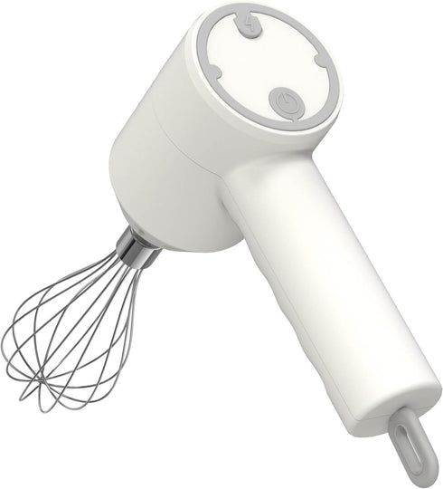 Cordless Hand Mixer & Mini Food Processor with 3 Speed Modes, Electric Egg Beater Whisk, USB Cable & Accessories