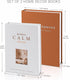 Cenjeery Set 2 Minimalist Decorative Books for Home Decor - of Aesthetic Faux/Fake Book Boxes Enhance Coffee Table