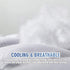MATBEBY Quilted Fitted Twin Mattress Pad, Cooling Breathable Fluffy Soft Cover, Stretches up to 21 Inch Deep, White