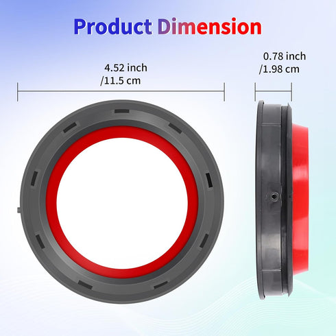Dust Bin Fixed Sealing Ring Replacement Parts for Dyson V11 Cordless Vacuum Cleaner Accessories
