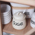 HAOTOP Porcelain Sugar Bowl with Lid and Spoon, 12oz (Beige)