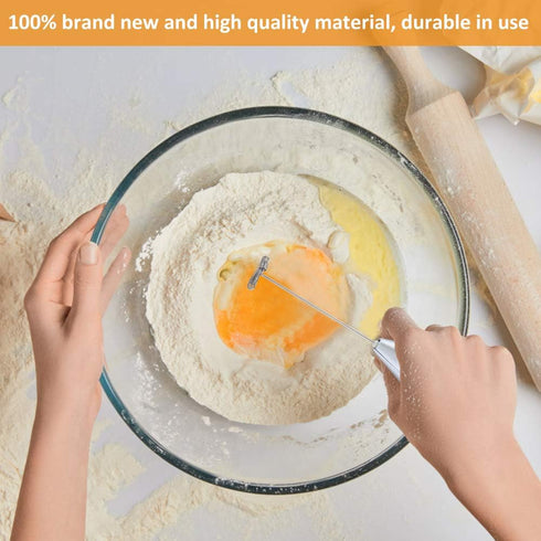 Electric Milk Frother, Egg Beater Hand Mixer Electric Household Kitchen Cooking Tools by Agatige