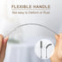 8 Pcs Bottle and Straw Cleaner Brush, Long Deep Nylon Brush with Bendable Stainless Steel Handles for Bottles and Pipes