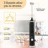 Electric Automatic Egg Beater Mixer with USB Charging, 3 Speed Adjustable Blender, Black