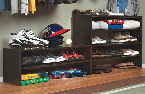 ClosetMaid 8923 31-Inch Stackable Wide Horizontal Organizer, Espresso