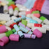 Infmetry Capsule Notes Pills in a Glass Bottle - Valentines Day Gifts for Couples, Mixed Color, 90pcs