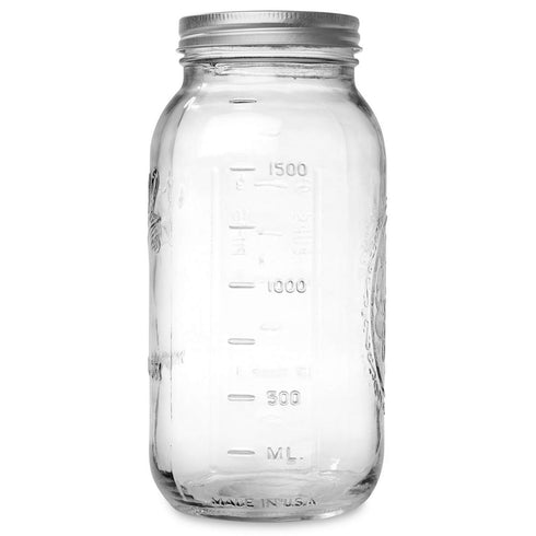 Ball Wide Mouth Half Gallon Mason Jar, 1 64oz