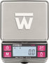 LUX Digital Mini Scale (1000g x 0.1g, Black/Red) - Portable Food Scale for Meal Prep and Coffee