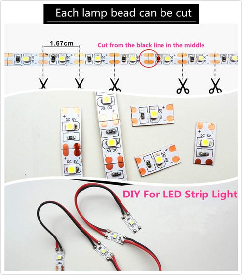Powered,1.64ft LED String Light Battery Led Fairy Lights Battery Operated;Decor Rope Lights for DIY Wedding Party