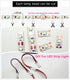 Powered,1.64ft LED String Light Battery Led Fairy Lights Battery Operated;Decor Rope Lights for DIY Wedding Party