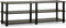 Furinno TST No Tools 3-Tier Wide Shoe Storage Rack, Dark Brown/Black, 47 Inch