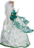 Kurt Adler UL 10-Light Angel Treetop Figurine, 12-Inch, Irish Tree Topper