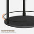 Set 2 3 Countertop, SR23L2BB YATINEY Spice Rack, of Lazy Susan Organizer, Tier Turntable Organizer For Cabinet, Compact